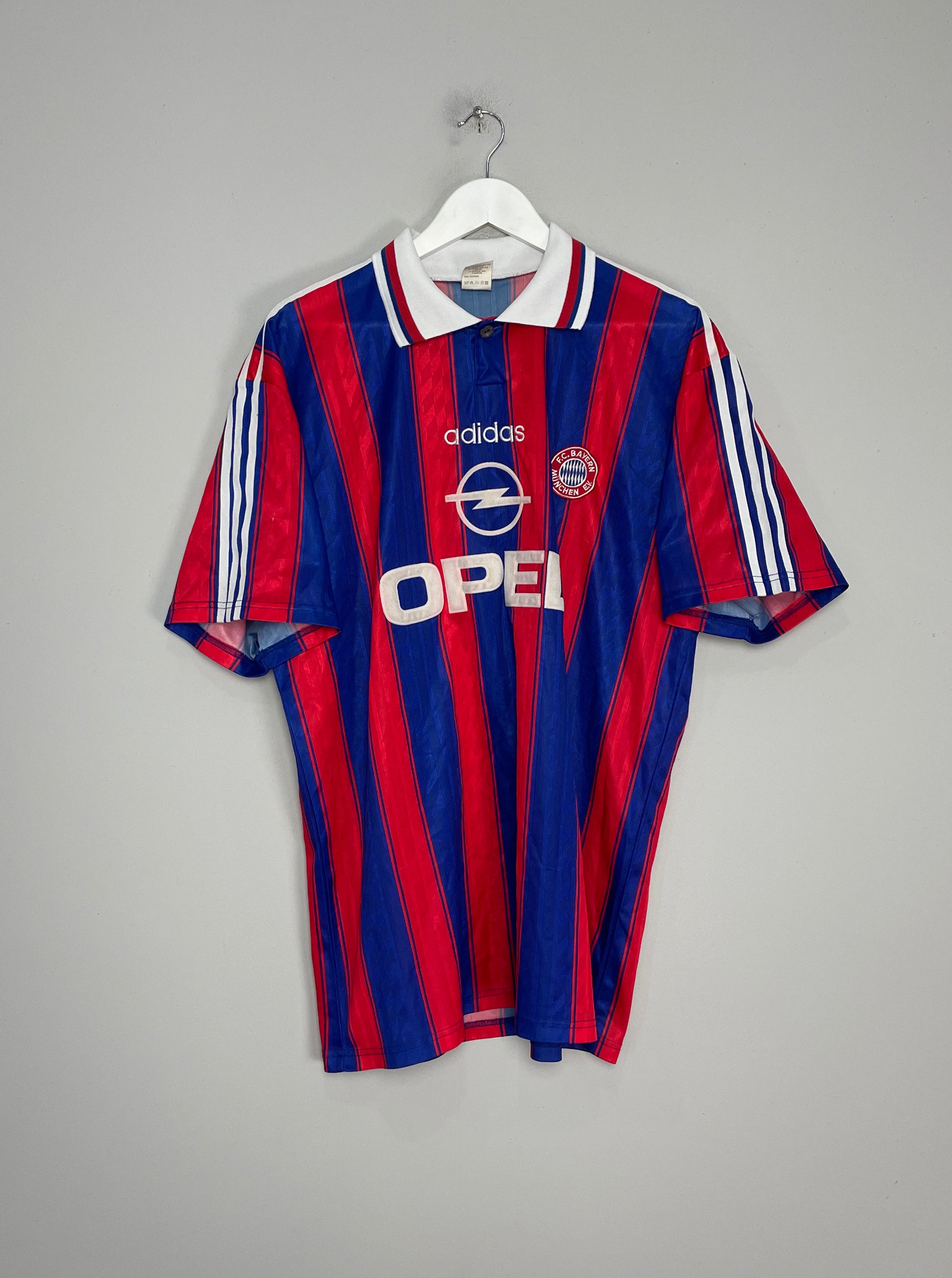 1995/97 BAYERN MUNICH HOME SHIRT (XL) ADIDAS