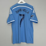 2015/16 NEW YORK CITY DAVID VILLA #7 HOME SHIRT (L) ADIDAS