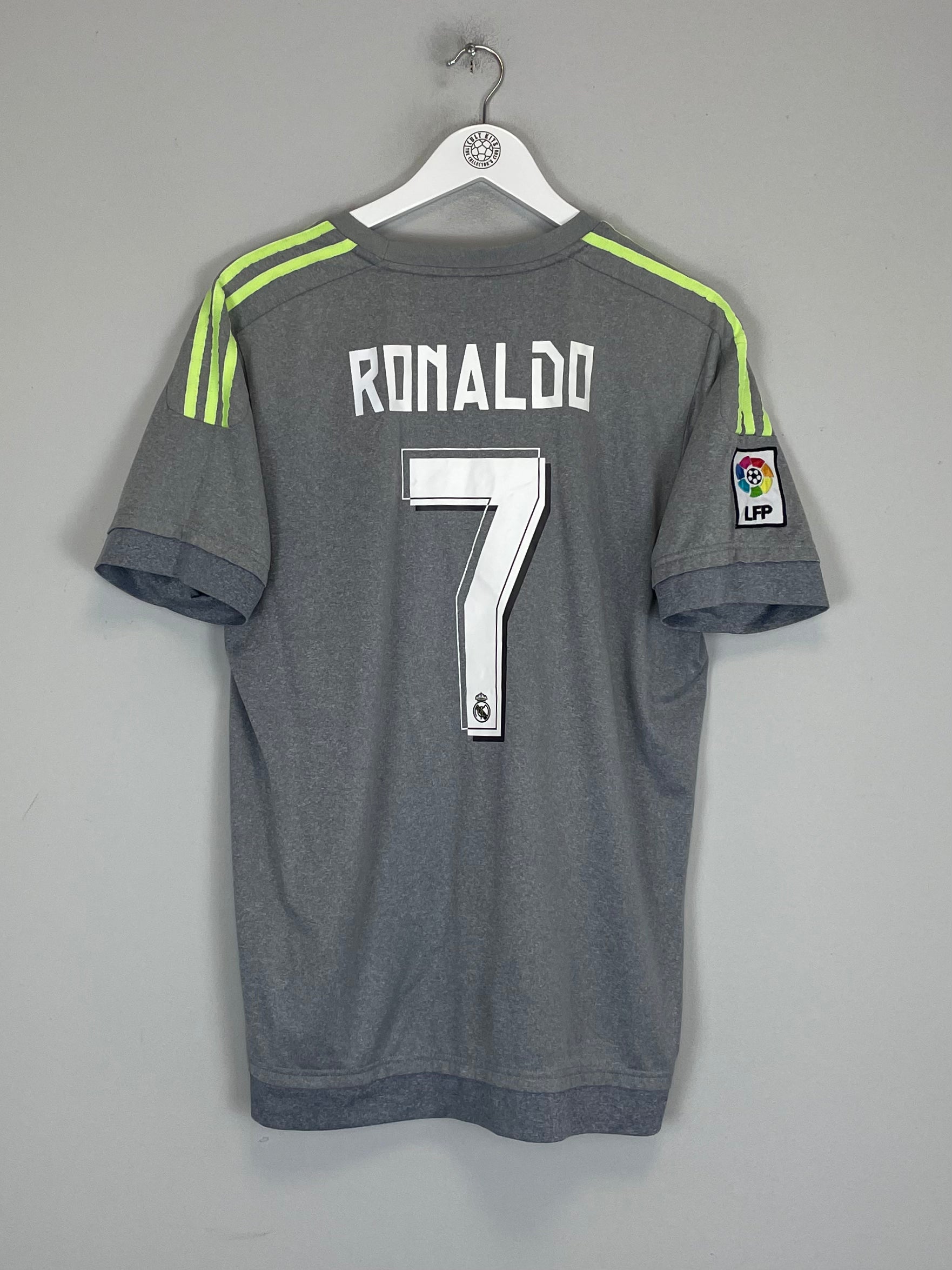 2014/15 REAL MADRID RONALDO #7 AWAY SHIRT (M) ADIDAS