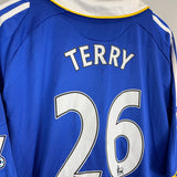 2008/09 CHELSEA TERRY #26 HOME SHIRT (XXL) ADIDAS