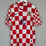 2012/13 CROATIA MODRIC #10 HOME SHIRT (XL) NIKE