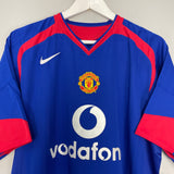 2005/06 MANCHESTER UNITED RONALDO #7 *BNWT* AWAY SHIRT (L) NIKE