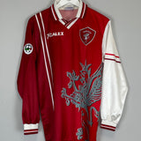 1998/99 PERUGIA NAKATA #7 L/S HOME SHIRT (L) GALEX