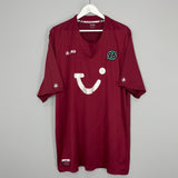 2011/12 HANNOVER 96 SCHLAUDRAFF #13 HOME SHIRT (XXXXL) JAKO