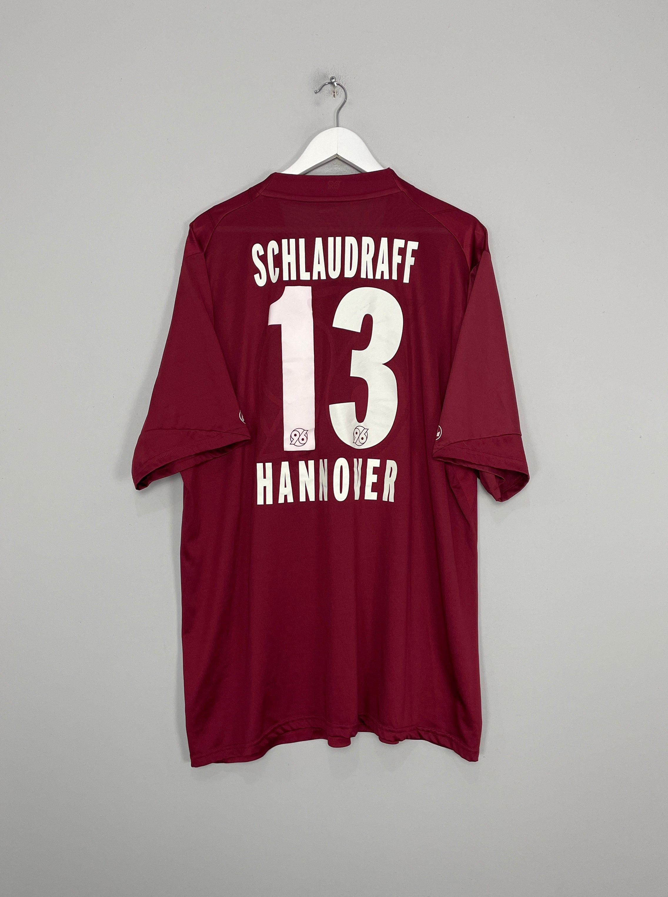 Image of the Hannover Schlaudraff shirt from the 2011/12 season