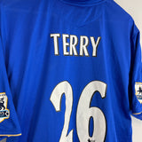 2005/06 CHELSEA TERRY #26 HOME SHIRT (XXL) UMBRO