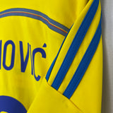 2014/15 SWEDEN IBRAHIMOVIC #10 HOME SHIRT (M) ADIDAS