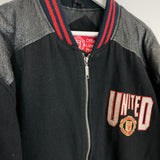 1990/92 MANCHESTER UNITED VARSITY JACKET (L) CAMPRI