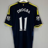 2009/10 CHELSEA DROGBA #11 AWAY SHIRT (M) ADIDAS