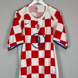 2004/06 CROATIA PRSO #9 HOME SHIRT (XL) NIKE