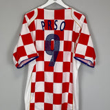 2004/06 CROATIA PRSO #9 HOME SHIRT (XL) NIKE