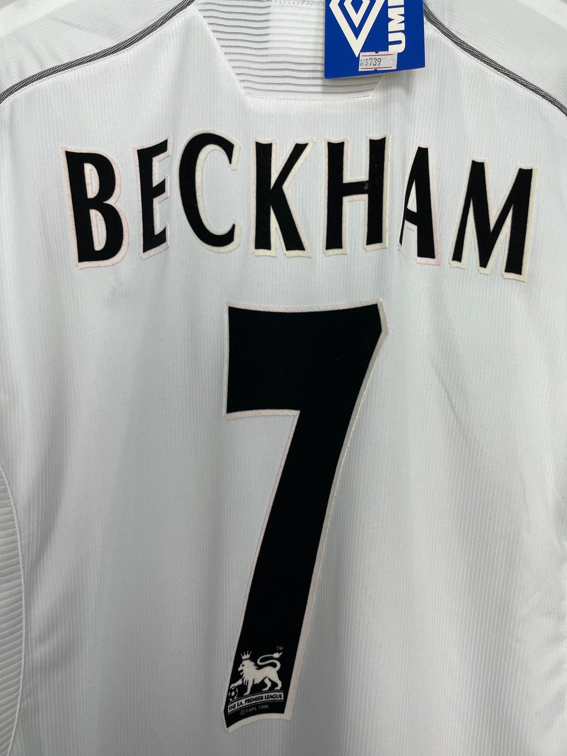 MANCHESTER UNITED HOME FOOTBALL SHIRT SOCCER JERSEY NIKE BECKHAM #7