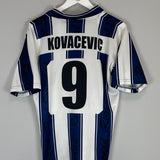 2001/02 REAL SOCIEDAD KOVACEVIC #9 HOME SHIRT (L) ASTORE