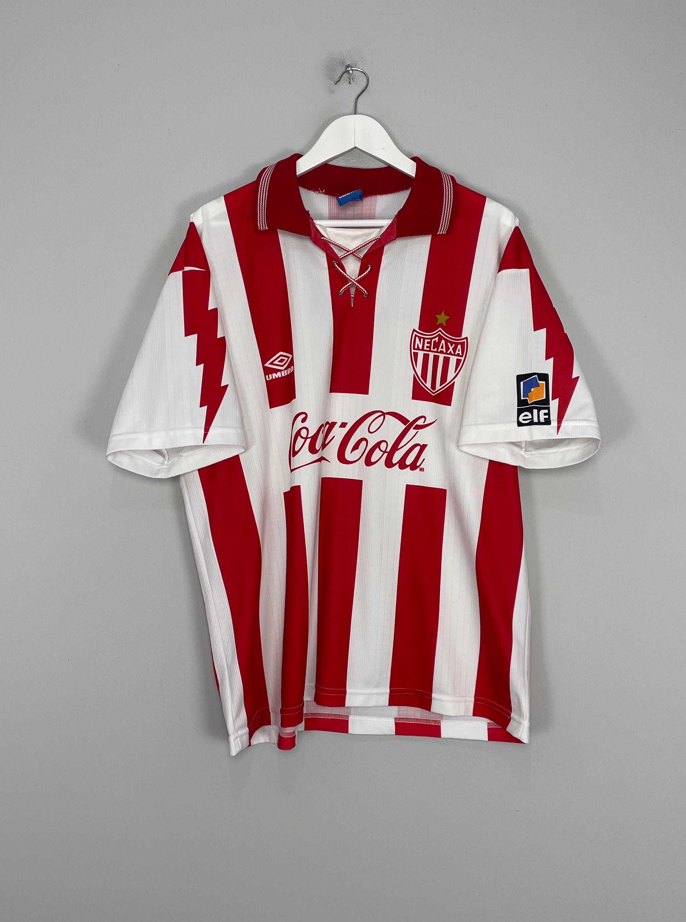 1995/96 NECAXA HOME SHIRT (L) UMBRO