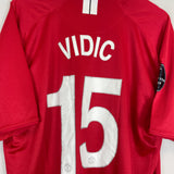 2007/08 MANCHESTER UNITED VIDIC #15 HOME SHIRT (XXXL) NIKE