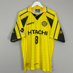 1997/98 KASHIWA REYSOL YOKOYAMA #8 HOME SHIRT (L) UMBRO