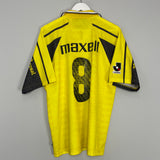 1997/98 KASHIWA REYSOL YOKOYAMA #8 HOME SHIRT (L) UMBRO