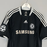 2008/09 CHELSEA DROGBA #11 C/L AWAY SHIRT (M) ADIDAS