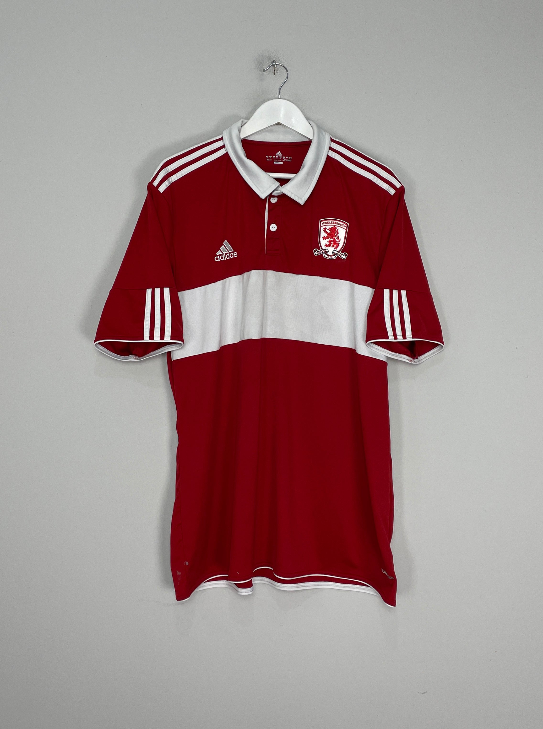 2010/11 MIDDLESBROUGH HOME SHIRT (XXL) ADIDAS