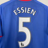 2010/11 CHELSEA ESSIEN #5 HOME SHIRT (M) ADIDAS