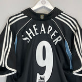 2000/01 NEWCASTLE SHEARER #9 AWAY SHIRT (XL) ADIDAS