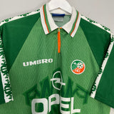 1996/98 IRELAND HOME SHIRT (XL) UMBRO