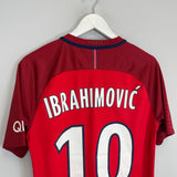 2016/17 PSG IBRAHIMOVIC #10 AWAY SHIRT (M) NIKE