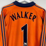 2000/01 TOTTENHAM WALKER #1 GK SHIRT (S) ADIDAS