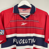 1999 NEW ENGLAND REVOLUTION THIRD SHIRT (M) REEBOK