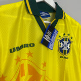 1994/96 BRAZIL *BNWT* HOME SHIRT (MULTIPLE SIZES) UMBRO