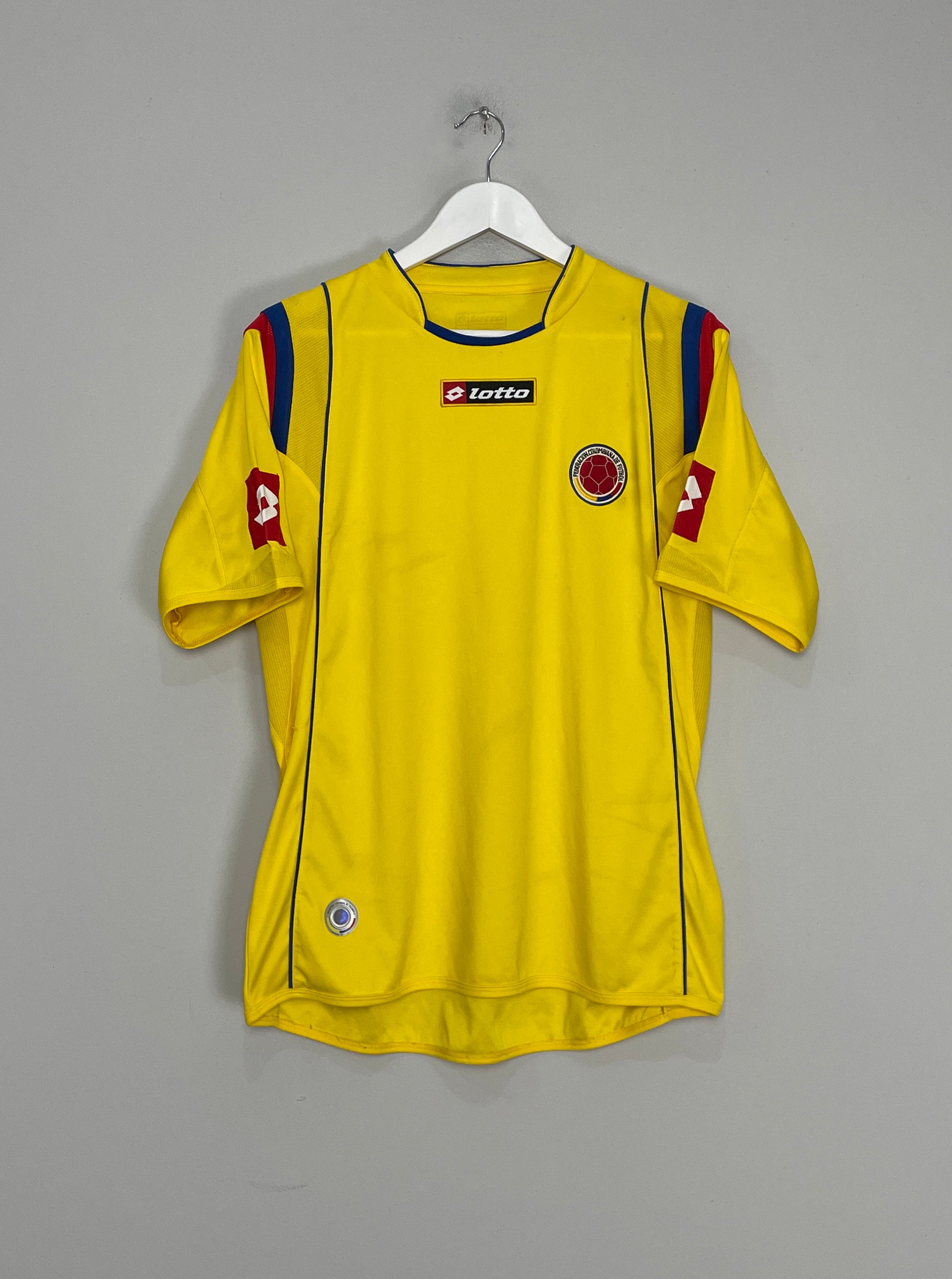 2009/10 COLOMBIA HOME SHIRT (L) LOTTO