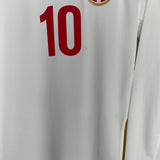 2009/10 SERBIA STANKOVIC #10 *PLAYER ISSUE* L/S AWAY SHIRT (L) NIKE