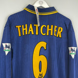 1997/99 WIMBLEDON THATCHER #6 L/S *BNWT* HOME SHIRT (XL) LOTTO