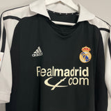 2001/02 REAL MADRID ZIDANE #5 AWAY SHIRT (M) ADIDAS