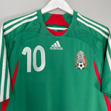 2007/08 MEXICO C.BLANCO #10 HOME SHIRT (L) ADIDAS