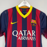 2013/14 BARCELONA MESSI #10 *AUTHENTIC* HOME SHIRT (M) NIKE