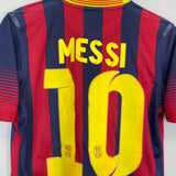 2013/14 BARCELONA MESSI #10 *AUTHENTIC* HOME SHIRT (M) NIKE