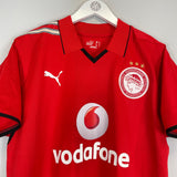 2008/09 OLYMPIAKOS MITROGLU #22 HOME SHIRT (L) PUMA