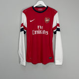 2012/14 ARSENAL MERTESACKER #4 *PLAYER ISSUE* HOME SHIRT (M) NIKE