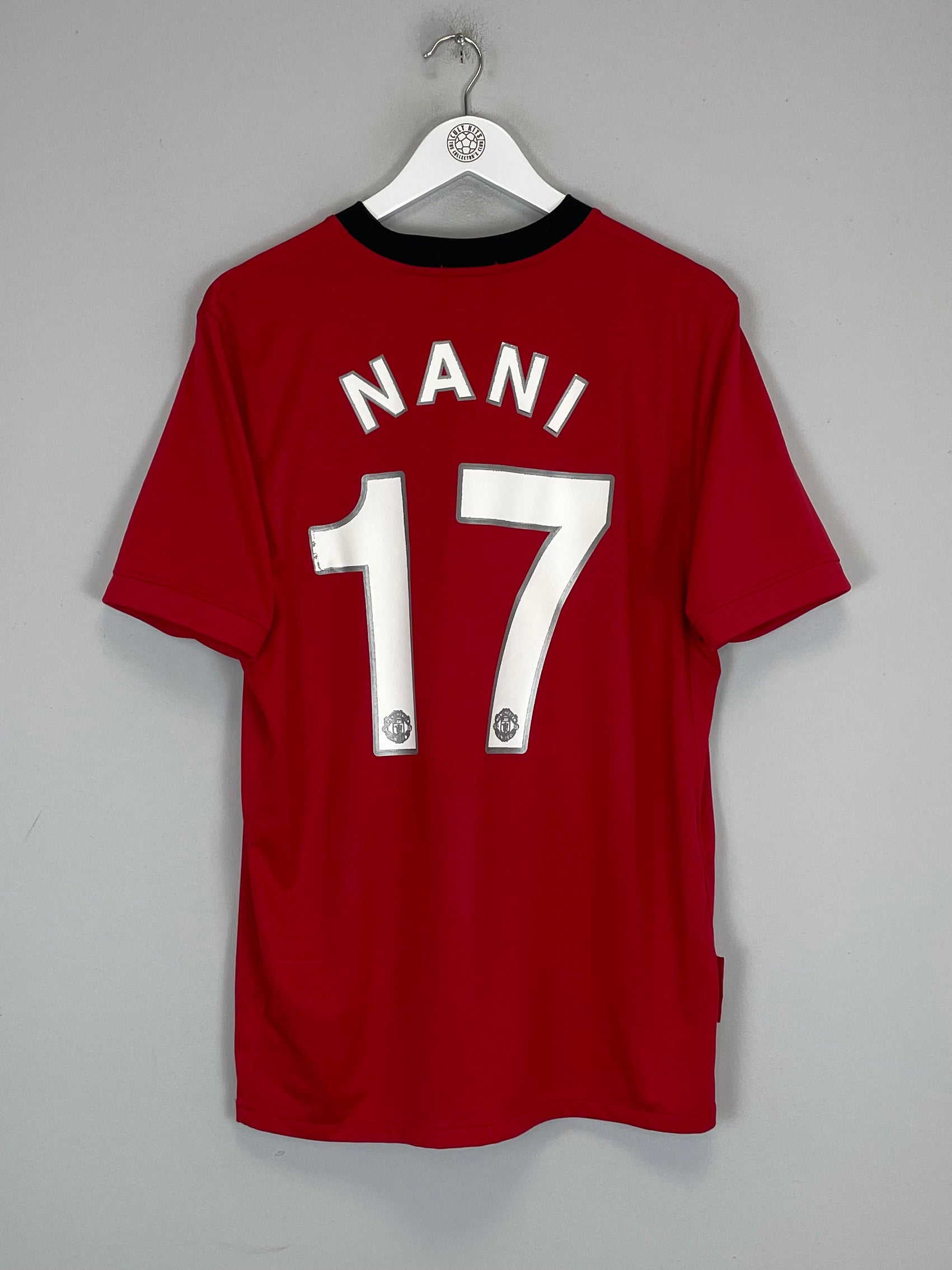 2009/10 MANCHESTER UNITED NANI #17 HOME SHIRT (L) NIKE