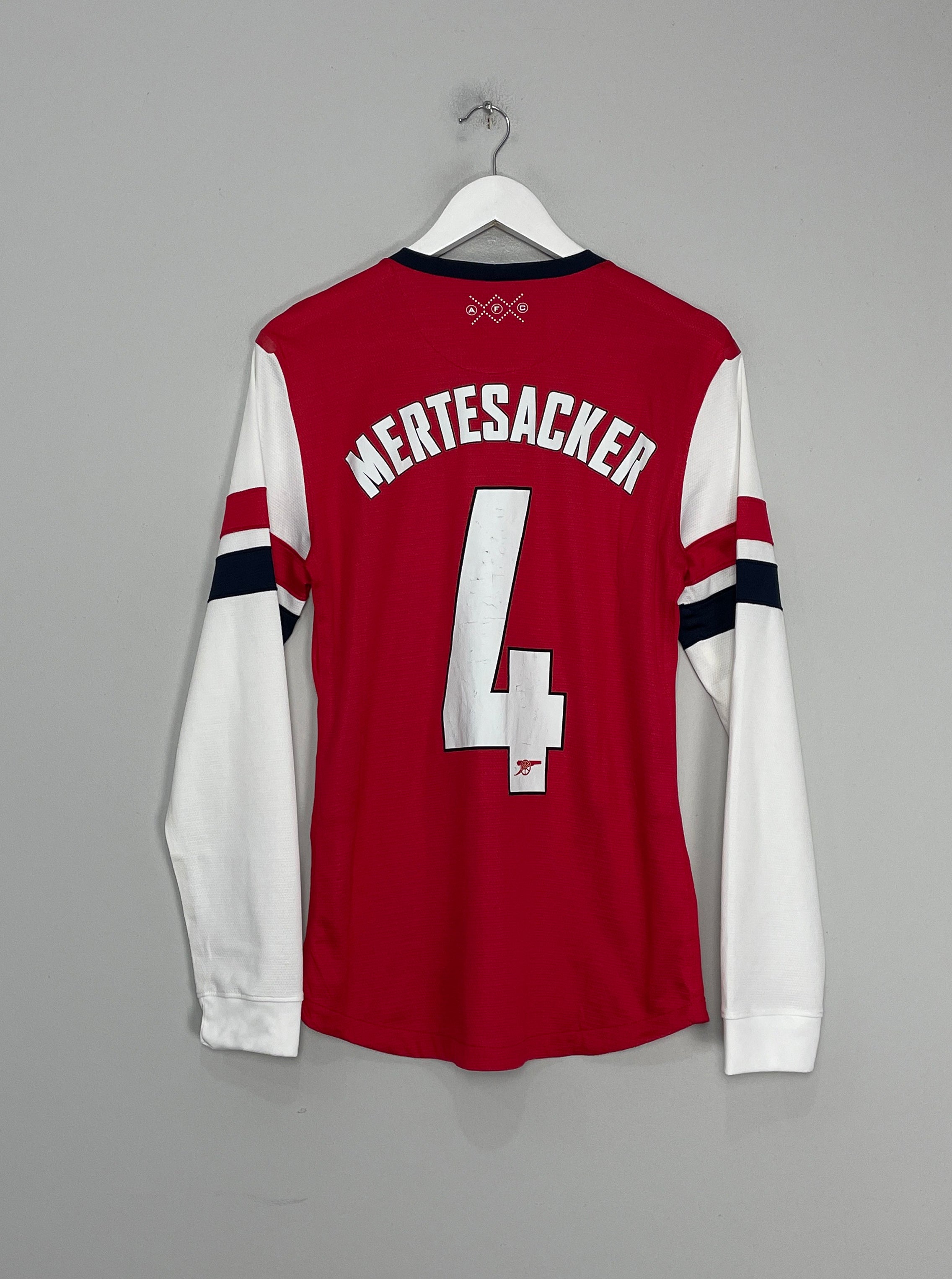 2012/14 ARSENAL MERTESACKER #4 *PLAYER ISSUE* HOME SHIRT (M) NIKE