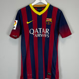 2013/14 BARCELONA MESSI #10 *AUTHENTIC* HOME SHIRT (M) NIKE