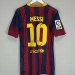 2013/14 BARCELONA MESSI #10 *PLAYER ISSUE* HOME SHIRT (M) NIKE