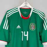 2011/13 MEXICO J.HERNANDEZ #14 HOME SHIRT (XL) ADIDAS