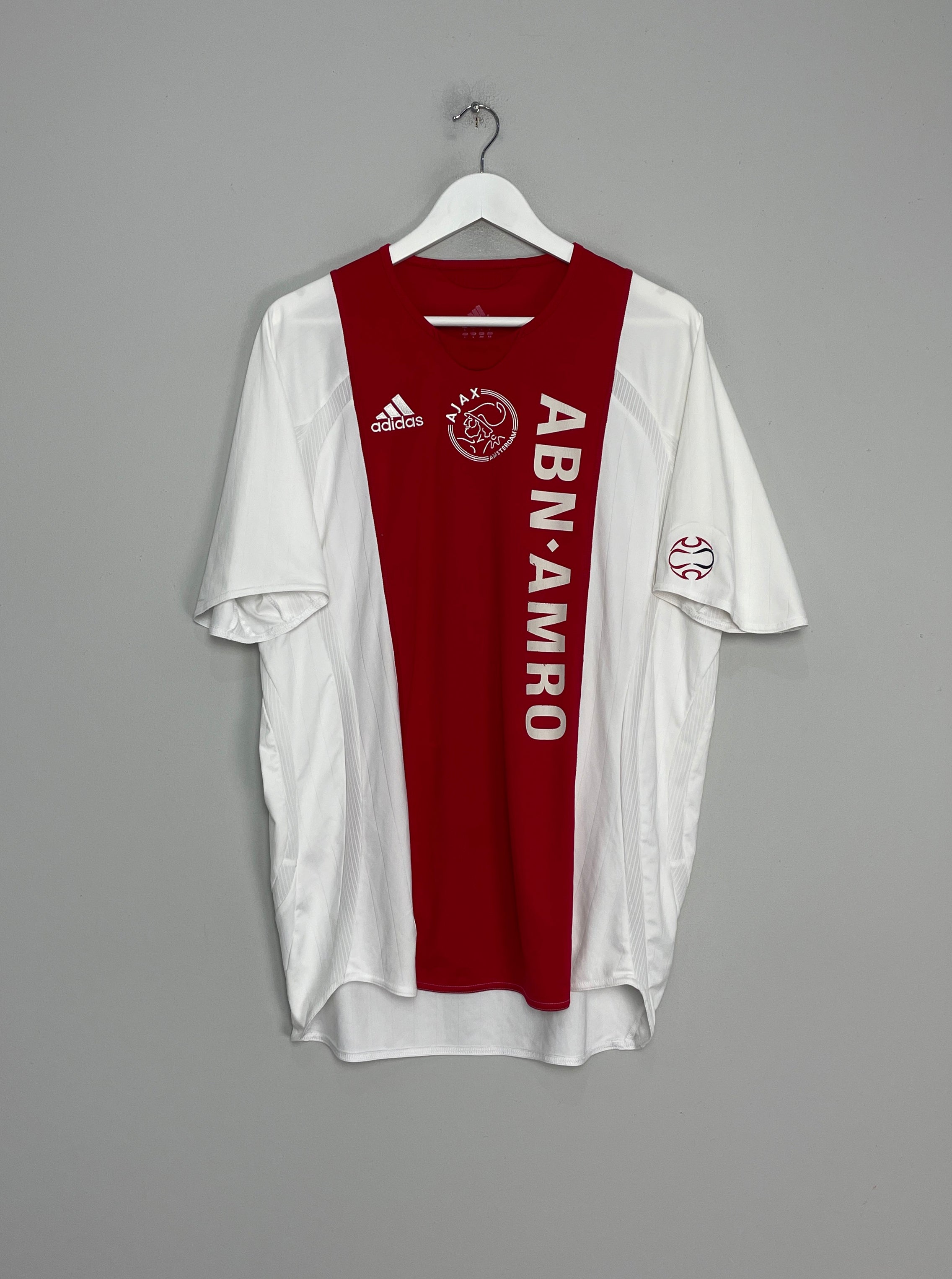 2005/06 AJAX HOME SHIRT (L) ADIDAS