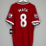 2014/15 MANCHESTER UNITED MATA #8 *BNWT* HOME SHIRT (XXL) NIKE