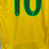 2014/15 BRAZIL NEYMAR JR #10 HOME SHIRT (M) NIKE