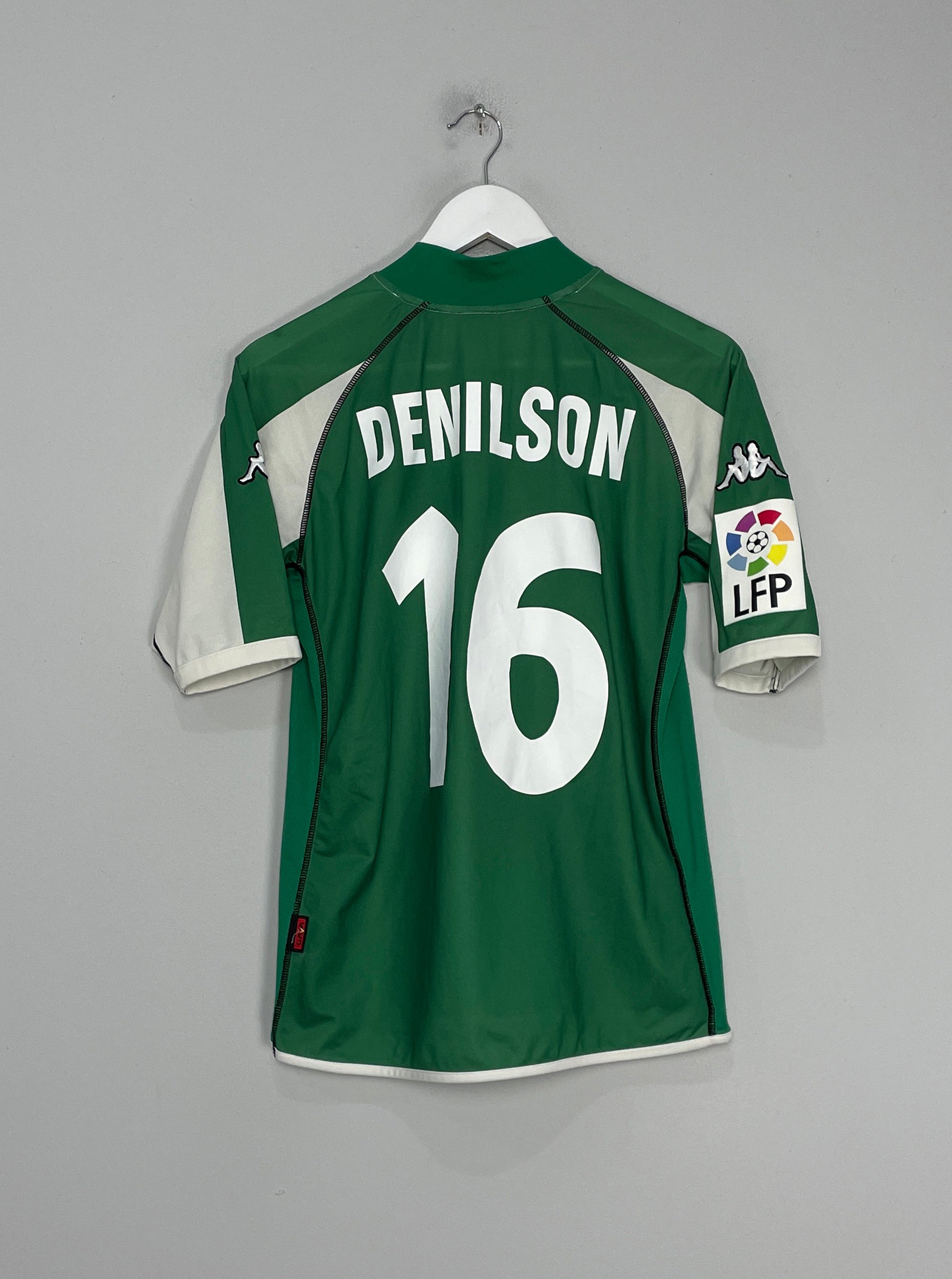 2002/03 REAL BETIS DENILSON #16 HOME SHIRT (S) KAPPA