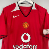 2004/05 MANCHESTER UNITED RONALDO #7 HOME SHIRT (S) NIKE