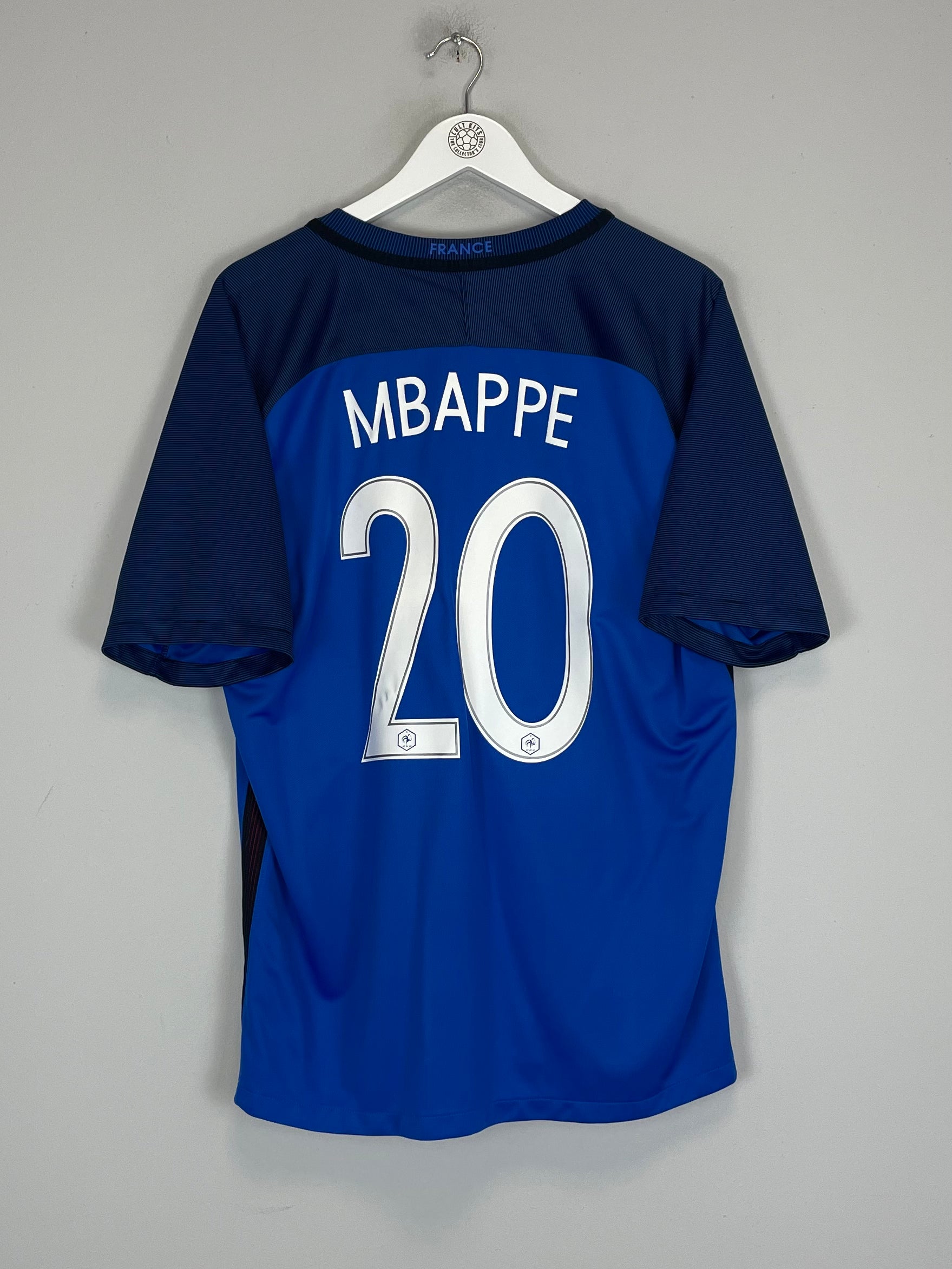 2016/17 FRANCE MBAPPE #20 HOME SHIRT (XL) NIKE